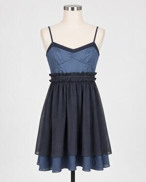 BCBGeneration | Blue & Black Mini Dress 4
